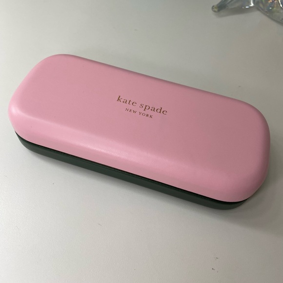 Kate spade eyeglass case pink and green - Picture 4 of 6